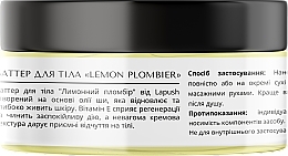 Lemon Plombier Body Butter - Lapush Body Butter Lemon Plombier — photo N15