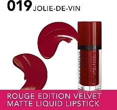 Liquid Matte Lipstick - Bourjois Rouge Edition Velvet Lipstick — photo N3