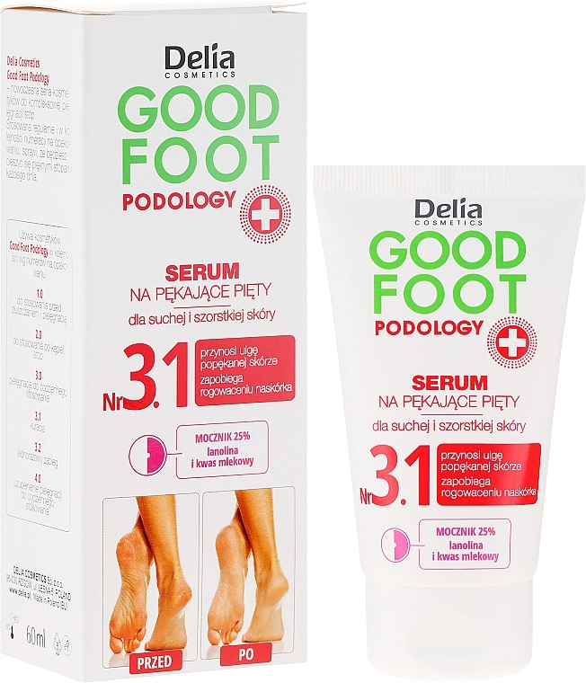 Regenerating Moisturizing Foot Serum - Delia Good Foot — photo N1