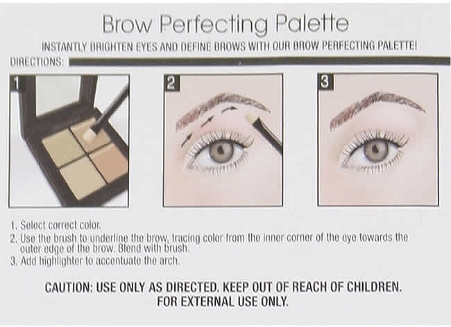 Creamy Brow Palette - Ardell Brow Perfecting Palette — photo N18