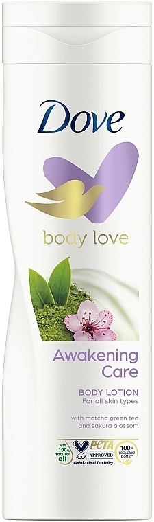 Body Lotion with Green Tea and Sakura - Dove Nourishing Secrets Aweking Ritual Body Lotion — photo N1