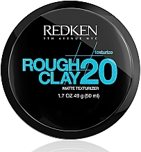 Texturizing Hair Clay - Redken Rough Clay Matte Texturizer 20 — photo N2