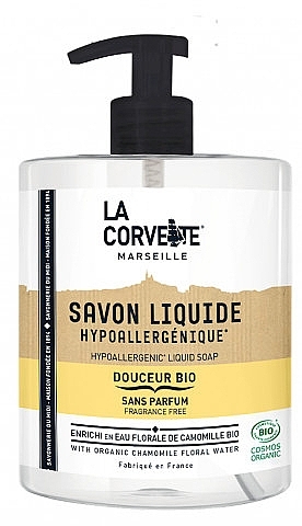 Fragrance-Free Olive Liquid Soap - La Corvette Liquid Soap Fragrance Free — photo N3