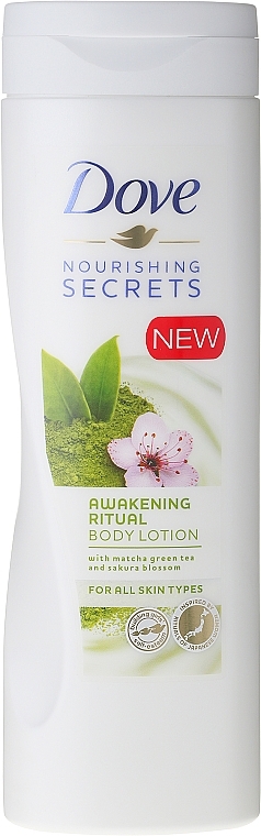 Body Lotion with Green Tea and Sakura - Dove Nourishing Secrets Aweking Ritual Body Lotion — photo N4