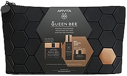 Fragrances, Perfumes, Cosmetics Set - Apivita Queen Bee Cream Rich Texture (cream/50ml + serum/10ml + night/cream/15ml)