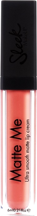 Matte Lip Gloss - Sleek MakeUP Matte Me Lip Lip Cream — photo Apricot Blooms