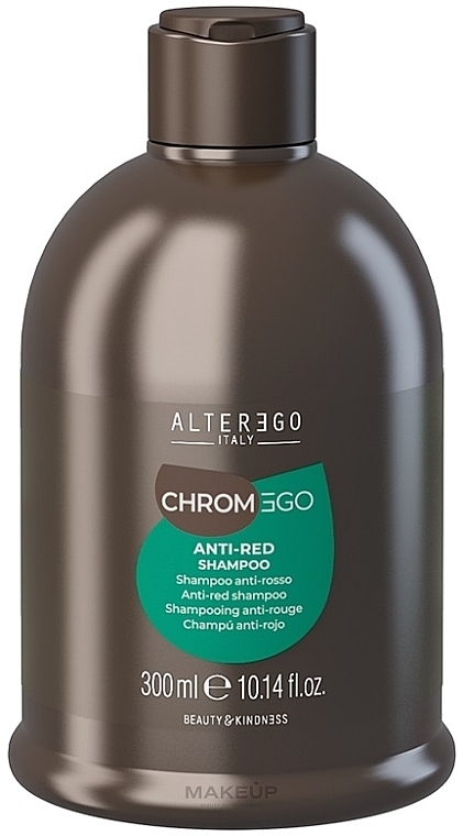 Red Tones Neutralizing Shampoo - Alter Ego ChromEgo Anti-Red Shampoo — photo N2