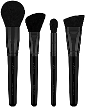 Makeup Brush Set, 12 pcs - Luvia Cosmetics Prime Vegan Pro Black Edition Brush Set — photo N2