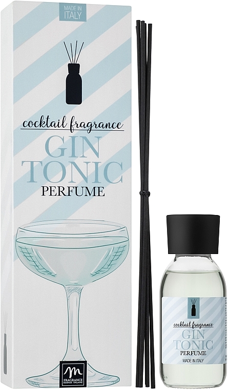 Reed Diffuser "Gin & Tonic Cocktail" - Mercury — photo N2