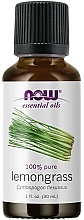 Lemongrass Essential Oil - Now Foods Essential Oils 100% Pure Lemongrass — photo N1