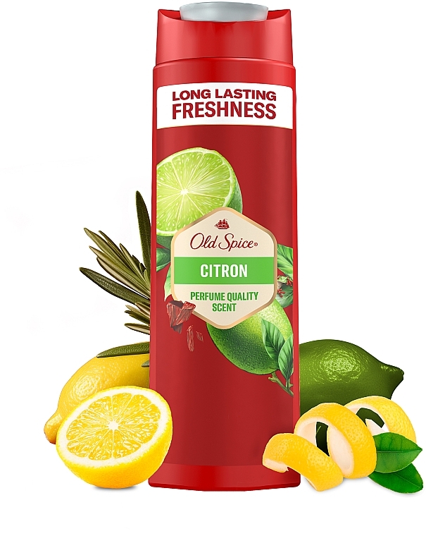 Shower Gel - Old Spice Citron Shower Gel — photo N4