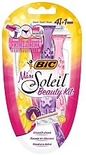 Fragrances, Perfumes, Cosmetics Shaving Razor, 5 pcs - Bic Miss Soleil Beauty