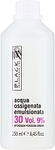 Fragrances, Perfumes, Cosmetics Emulsion Oxidizer 30 Vol. 9% - Black Professional Line Cream Hydrogen Peroxide