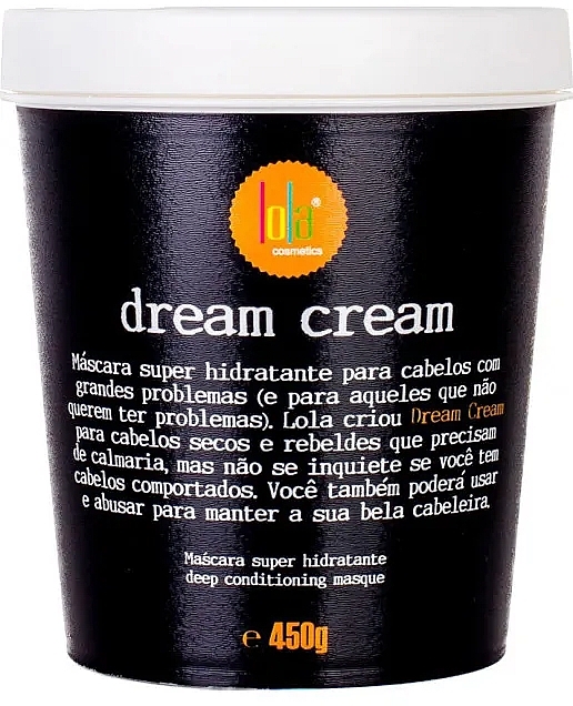 Dry and Unruly Hair Hydrating Mask - Lola Cosmetics Dream Cream Mask — photo N2