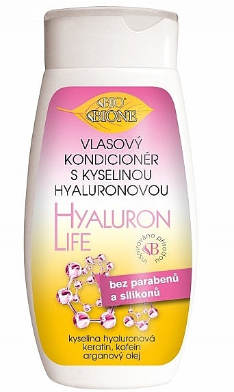 Hyaluronic Acid Hair Conditioner - Bione Cosmetics Hyaluron Life — photo N1