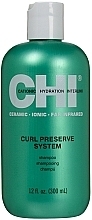 Fragrances, Perfumes, Cosmetics Moisturizing Wavy Hair Shampoo - CHI Curl Preserve System Shampoo