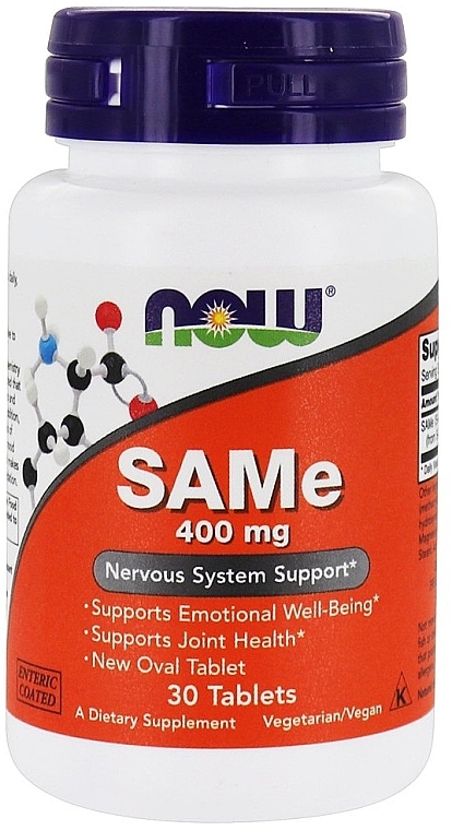 SAMe, 400mg, tablets - Now Foods SAMe, 400mg — photo N1