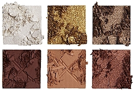 Eyeshadow Palette - XX Revolution Mixxed Metals Metal Flexx Shadow Palette — photo N5