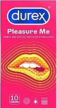 Condoms, Pack of 10 - Durex Love Pleasure Me — photo N2