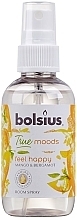 Fragrances, Perfumes, Cosmetics Room Spray "Mango and Bergamot" - Bolsius Room Spray True Moods Feel Happy