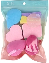 Fragrances, Perfumes, Cosmetics Makeup Sponges, 60833, 9 pcs - Bling