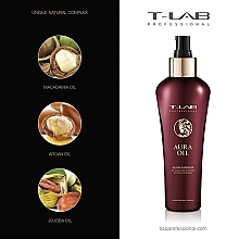 Luxurious Softness & Natural Beauty Elixir - T-LAB Professional Aura Oil Elexir Superior — photo N9