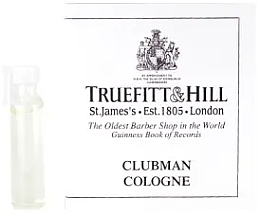 Fragrances, Perfumes, Cosmetics Truefitt & Hill Clubmen - Eau de Cologne (sample)