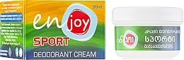 Deodorant Eco-Cream - Enjoy & Joy Sport Deodorant Cream — photo N1