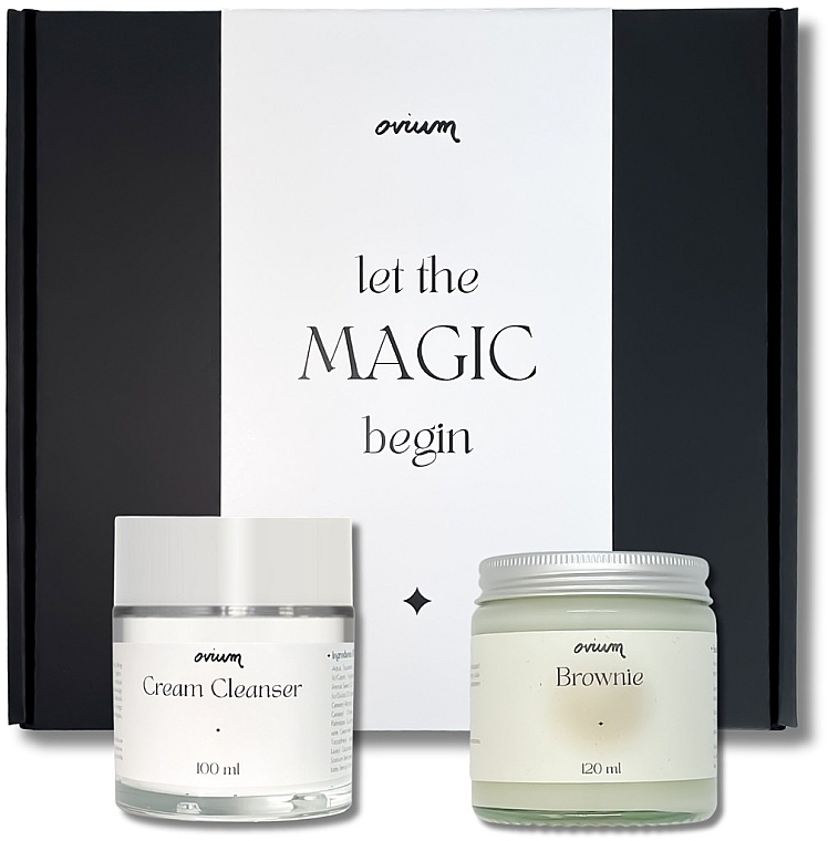 Set - Ovium Let The Magic Begin (cr/cleanser/100ml + candle/120ml) — photo N1