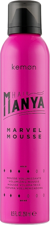 Hair Foam - Kemon Hair Manya Per Lei Marvel Foam — photo N1