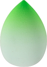 Fragrances, Perfumes, Cosmetics Make-up Sponge 'Gradient', green - Top Choice Make-Up Sponge