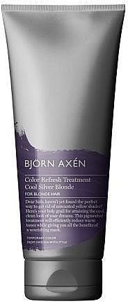 Anti-Yellow Hair Spray - BjOrn AxEn Color Refresh Treatment Cool Silver Blonde — photo N1