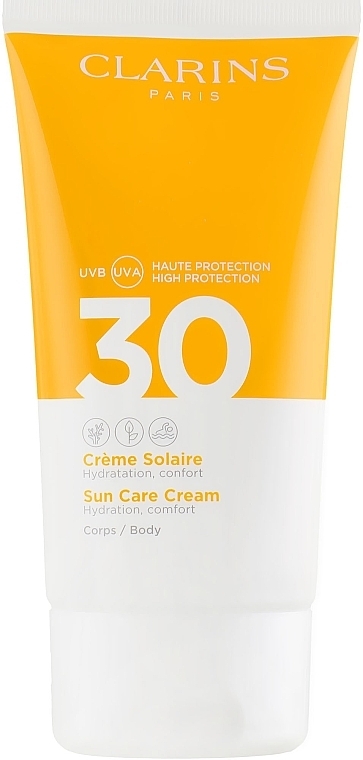 Sun Protection Body Cream - Clarins Solaire Corps Hydratante Cream SPF 30 — photo N2