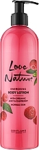 Organic Peppermint & Raspberry Body Lotion - Oriflame Love Nature Energising Body Lotion with Organic Mint & Raspberry — photo N1