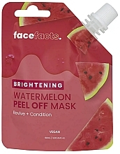 Fragrances, Perfumes, Cosmetics Watermelon Brightening Peel Off Face Mask - Face Facts Brightening Watermelon Peel-Off Face Mask