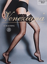 Women's Stockings "Ar Beautiful" 20 Den, bianco - Veneziana — photo N1
