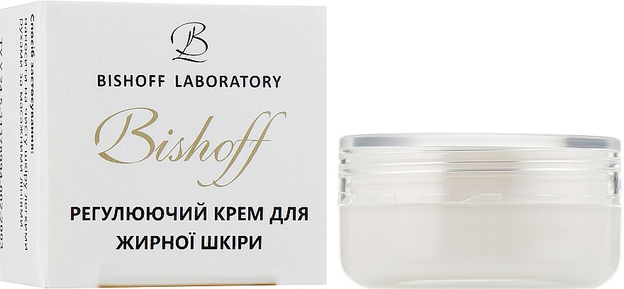 Regulating Cream for Oily Skin - Bishoff (sample) — photo N2