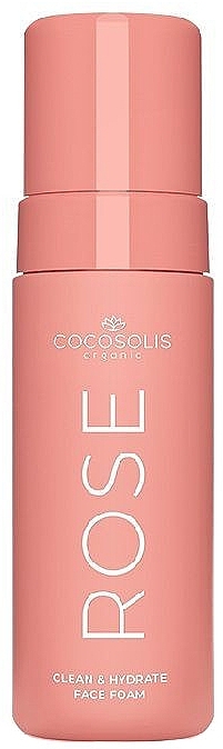 Clean & Hydrate Face Foam - Cocosolis Rose Clean & Hydrate Face Foam — photo N1