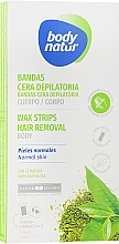 Body Depilation Wax Strips - Body Natur Wax Strips for Body Normal-Dry Skin — photo N1