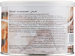 Warm Depilation Wax in Jar "Natural" - ItalWax — photo N2