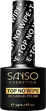 Fragrances, Perfumes, Cosmetics No Wipe Top Coat - Sanso Cosmetics Top No Wipe UV/Led Gel Polish