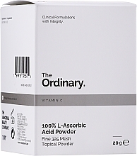 Vitamin C Powder - The Ordinary 100% L-Ascorbic Acid Powder — photo N2