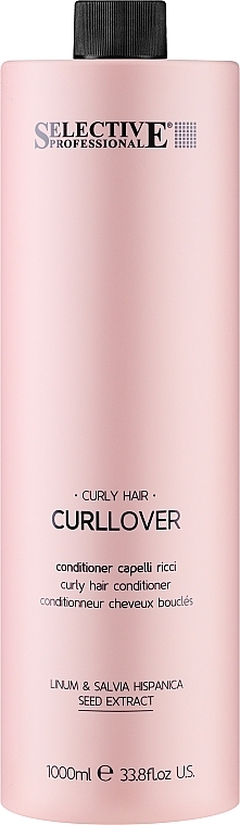 Conditioner for Curly Hair - Selective Professional Curllover Conditioner — photo N1