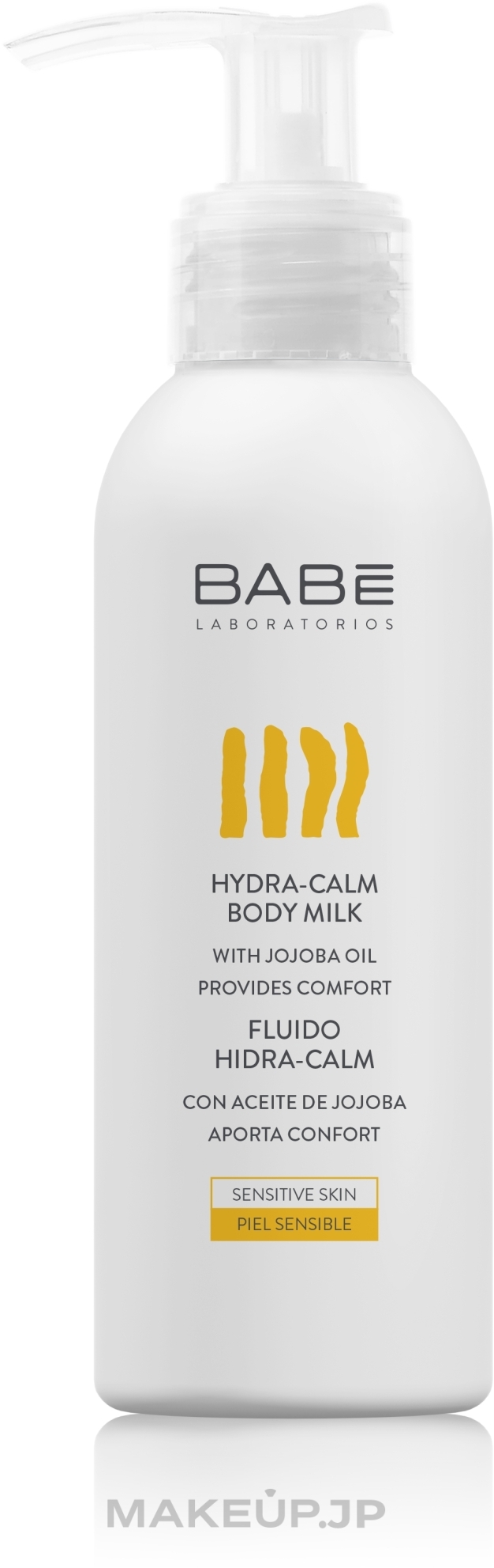 Calming Hydrating Jojoba Body Oil - Babe Laboratorios Hydra-Calm Body Milk Travel Size — photo 100 ml