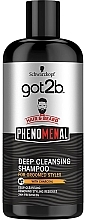 Fragrances, Perfumes, Cosmetics Beard and Hair Shampoo - Schwarzkopf Got2b Phenomenal Deep Cleansing Hair & Beard Shampoo 