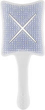 Fragrances, Perfumes, Cosmetics Detangler Brush - Ikoo Paddle X Pops Platinum White