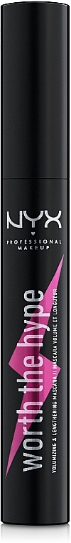 Mascara - NYX Professional Makeup Professional Worth the Hype Volumizing & Lengthening Mascara — photo N1