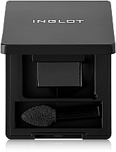 Square Eyeshadow Case with Mirror & Applicator - Inglot Freedom System Square Mirror Palette-1 — photo N9