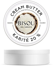 Fragrances, Perfumes, Cosmetics Nutrition & Repair Hand & Body Cream - Bisou Bio-Therape KArite 20%