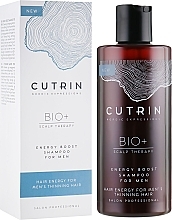 Men Anti Hair Loss Shampoo - Cutrin Bio+ Energy Boost Shampoo For Men — photo N2